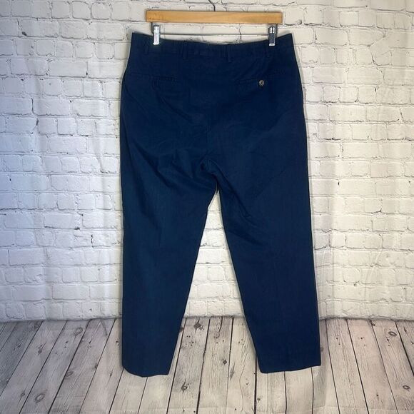Peter Millar Lightweight Blue Cotton Khaki Dress Pants size 36 - Picture 5 of 8